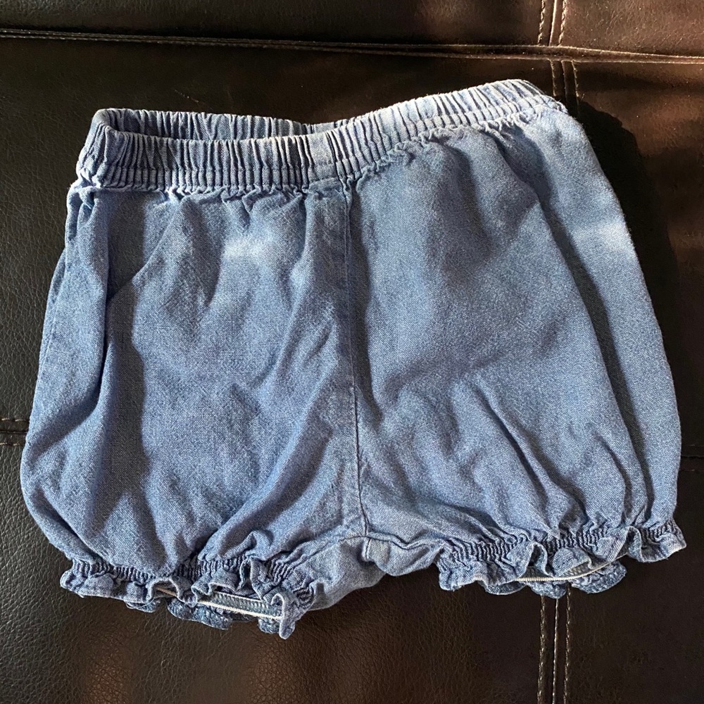 Blue shorts